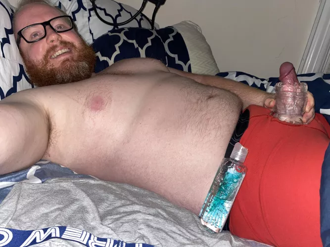 Just having some fun before bed