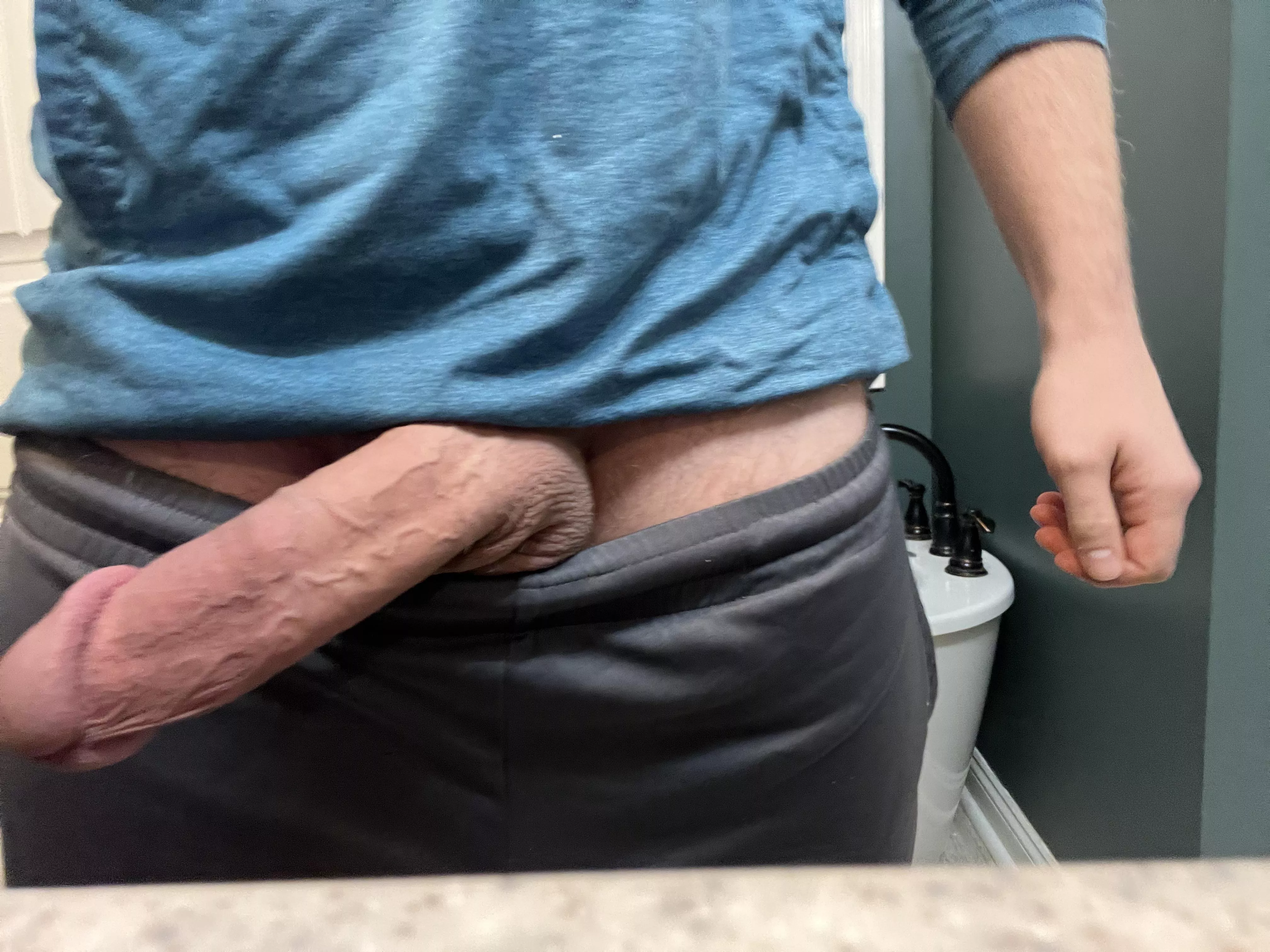 my cock is thicker my wrist