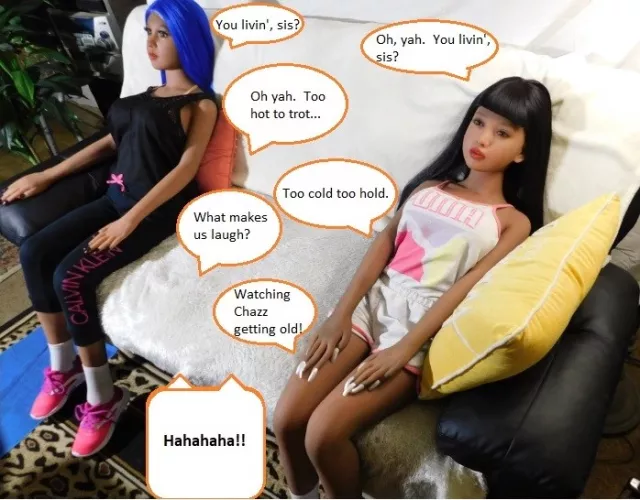 My Leila And Masami, Always Something To Say...