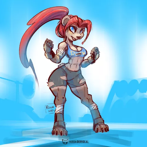 Power up! ( art by me)