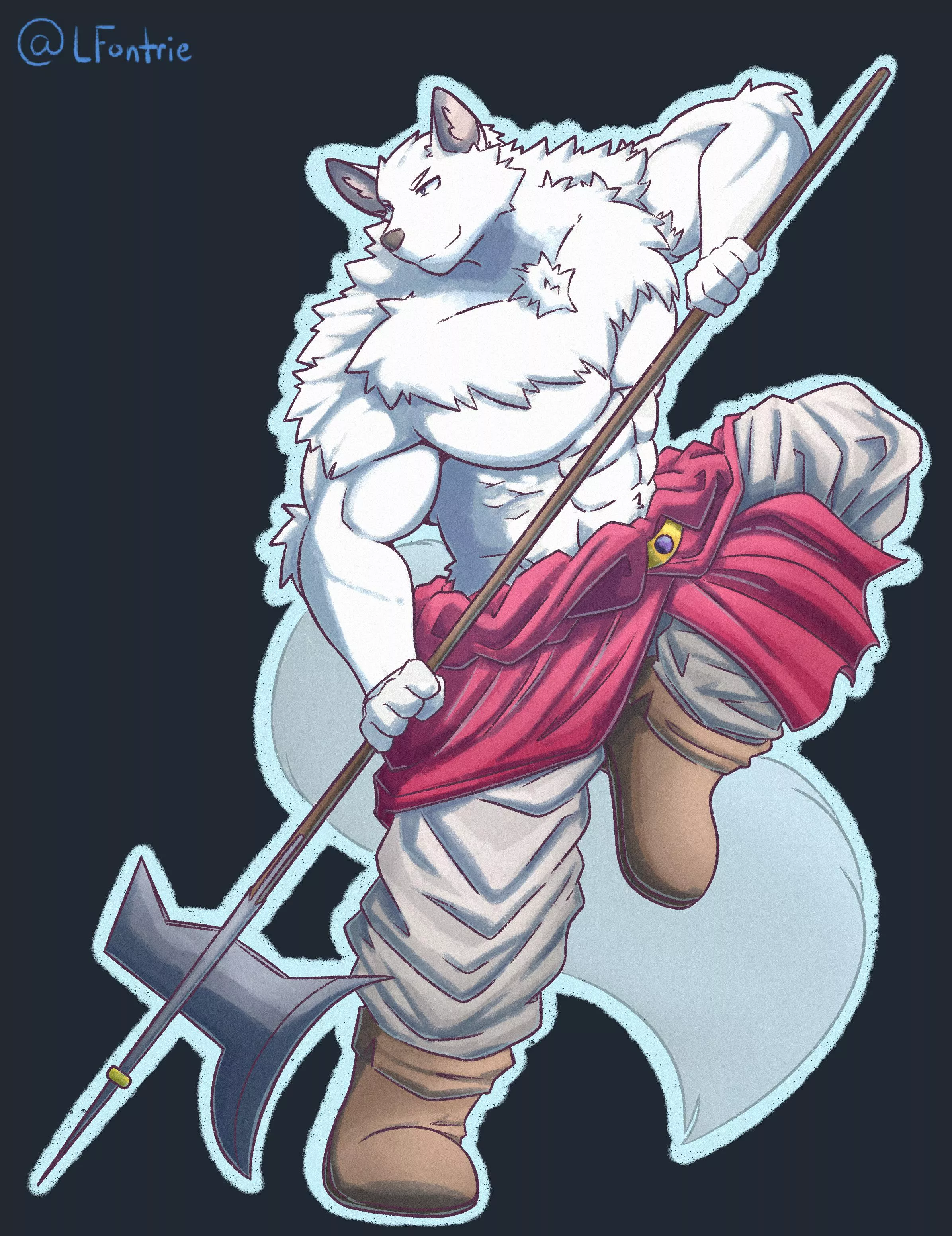 Raffle Winner : a_random_muffin of Reddit ( Art by me, LFontrie )