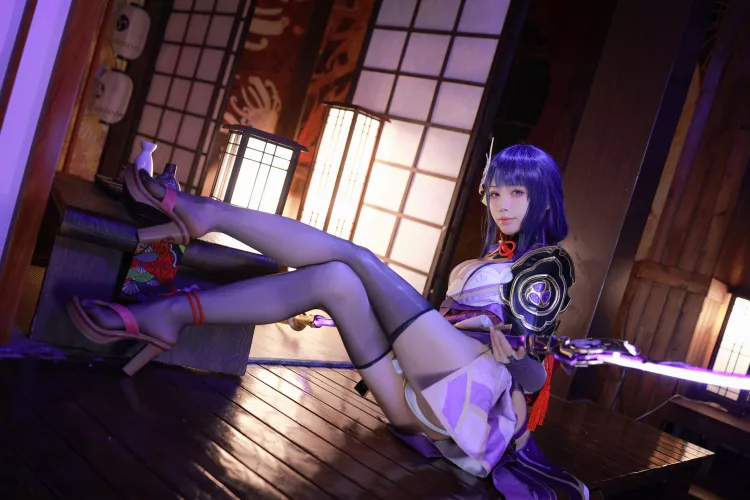 Raiden Shogun (Genshin Impact) by Aqua