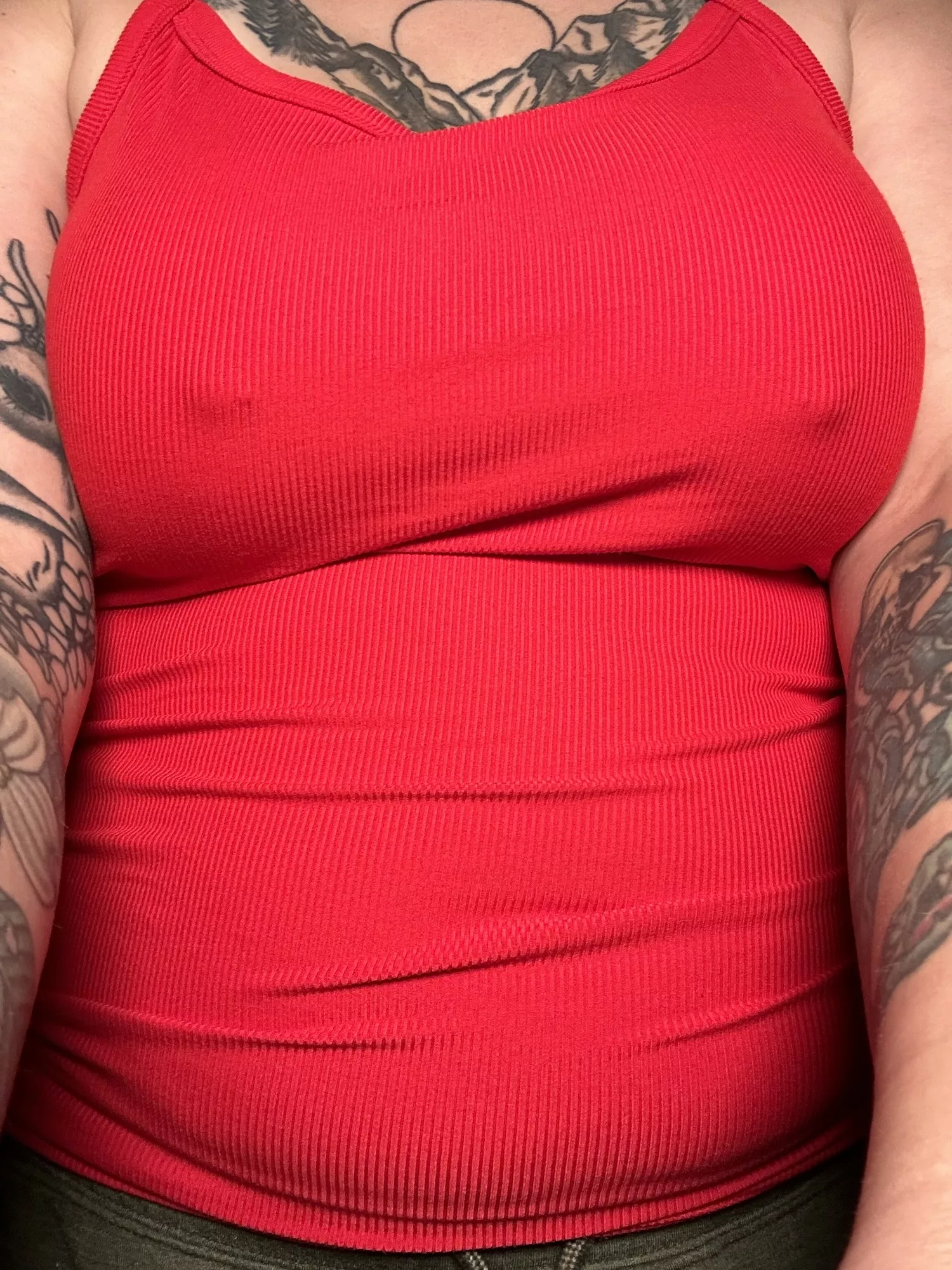 ribbed cotton is the nicest against my nipples