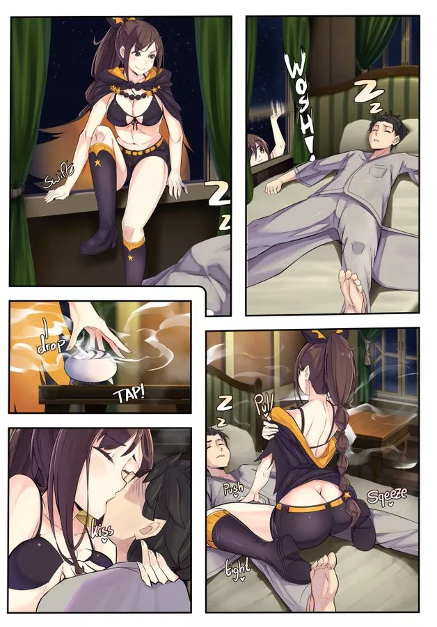 shaula visiting her master