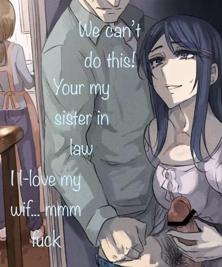 She’s in the next room! [cheating] [husband] [sister in law] [handjob]