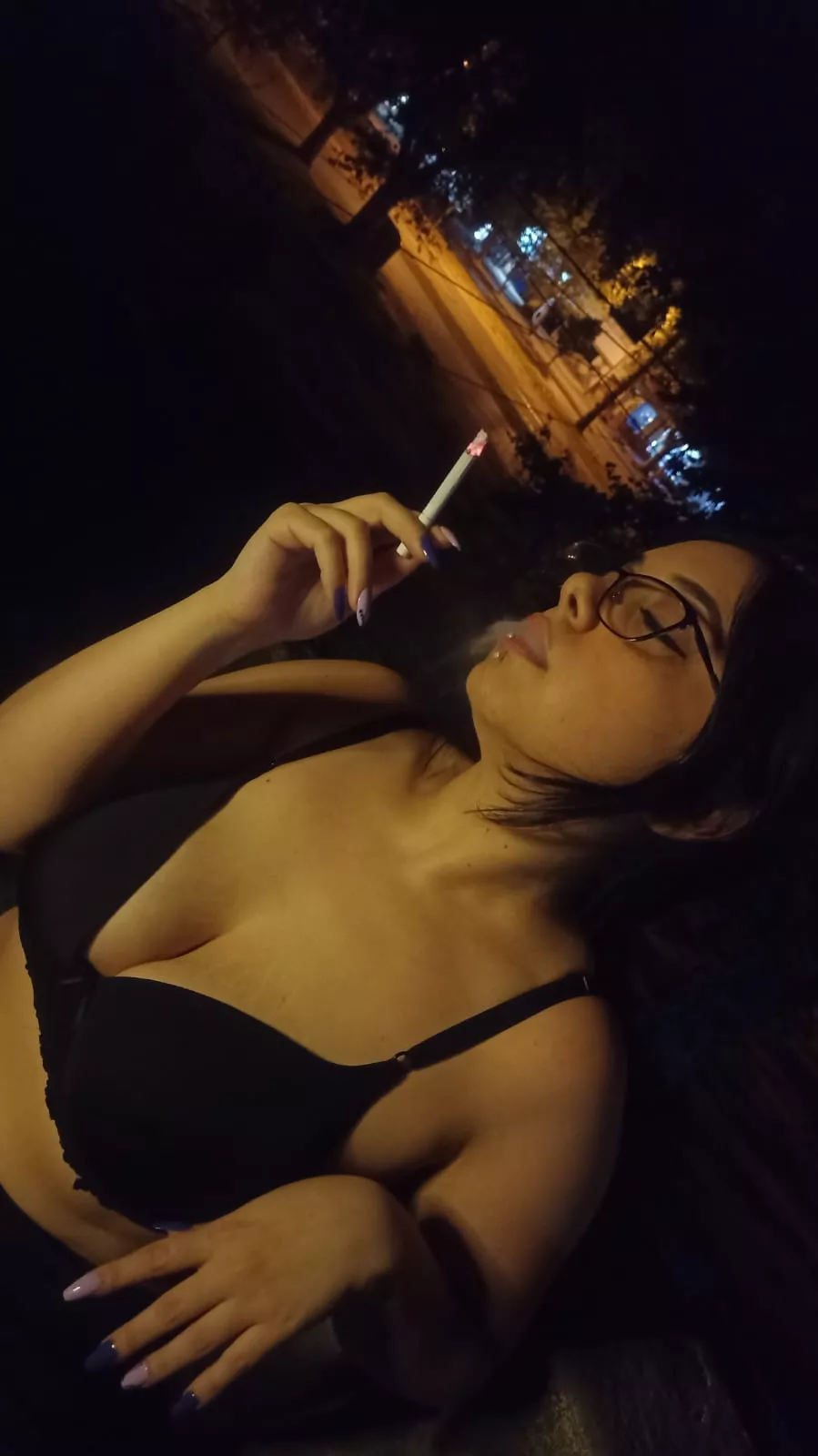 Smoking on the balcony 🚬🚬