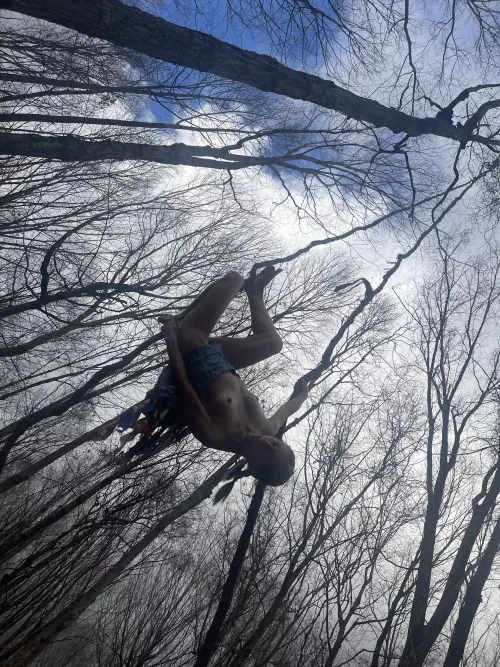 suspended in the vines 💚🤎