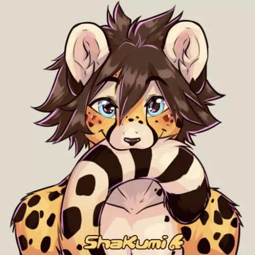 Tail om-nom-nom ^w^ ✨️ (by Shakumi)