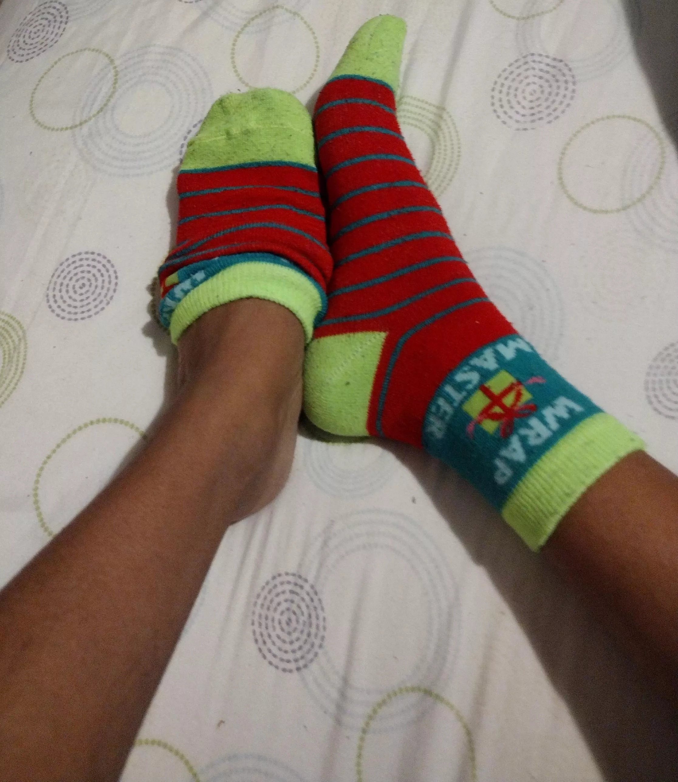 tis the season to treat yourself to some smelly used work socks. $20, 2 day wear, 2 8 hr work shifts and free US shipping with tracking. $5 each extra day wear.