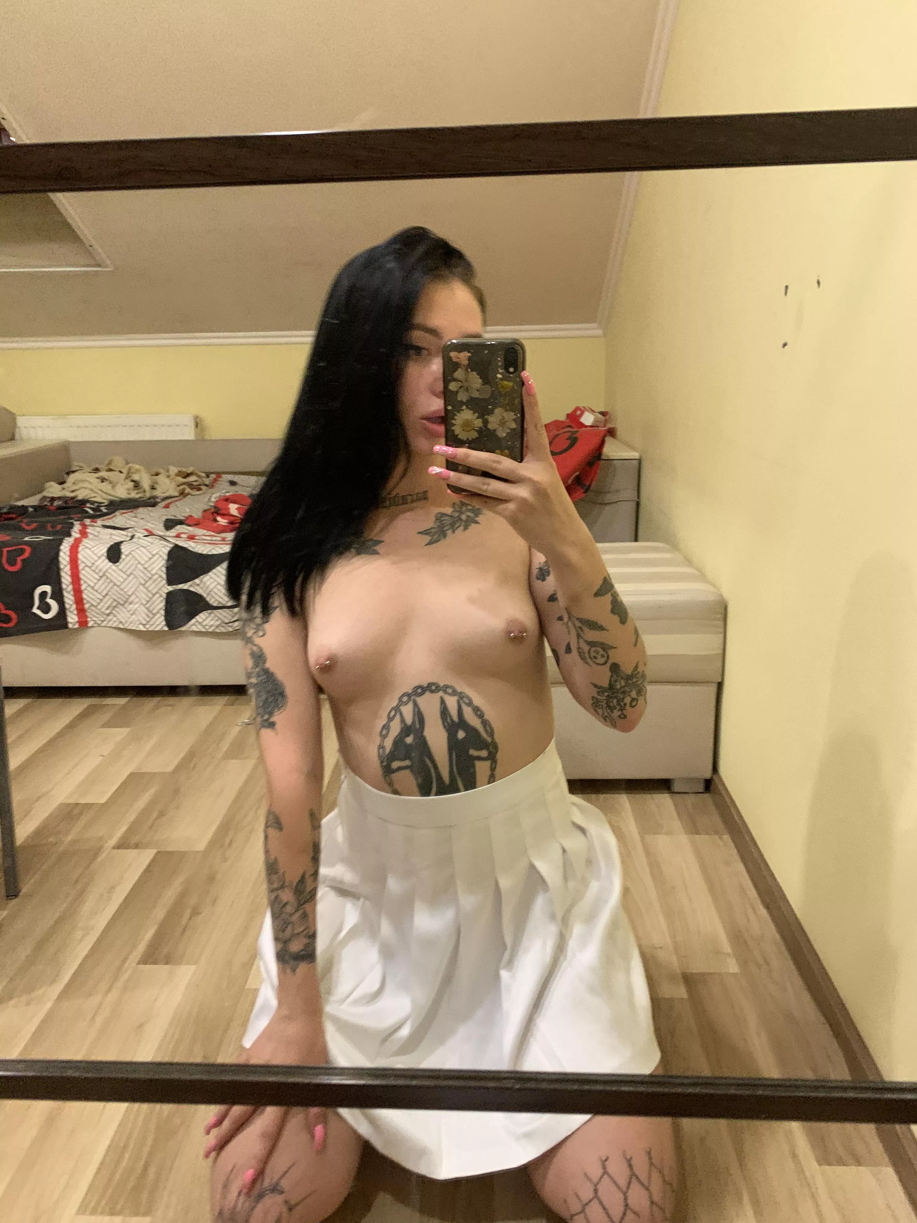 Wanna suck my little tits all night?😋💦