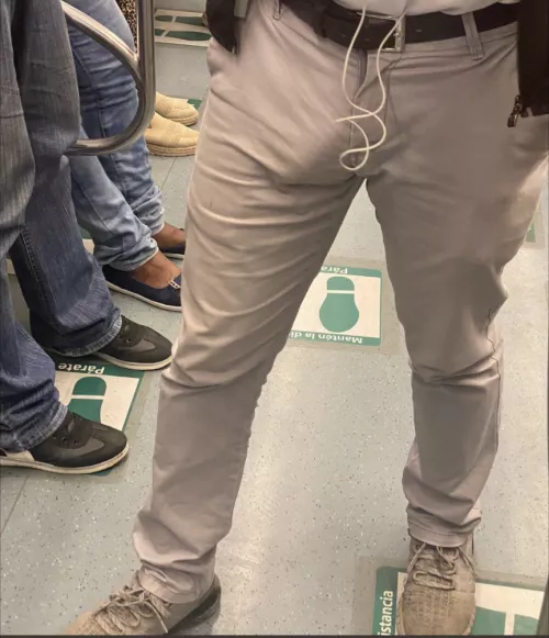 When sitting in the bus and you're seeing eye to one-eye