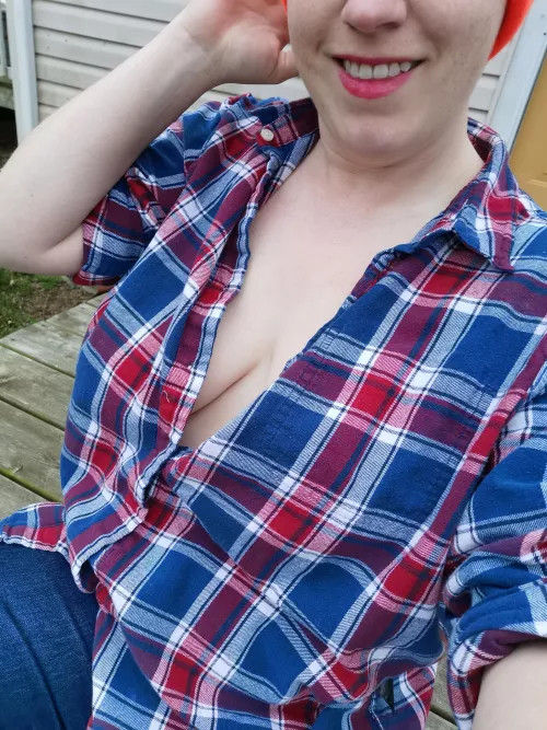 Working in my backyard today