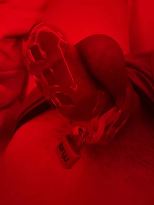 20, locked up, and horny