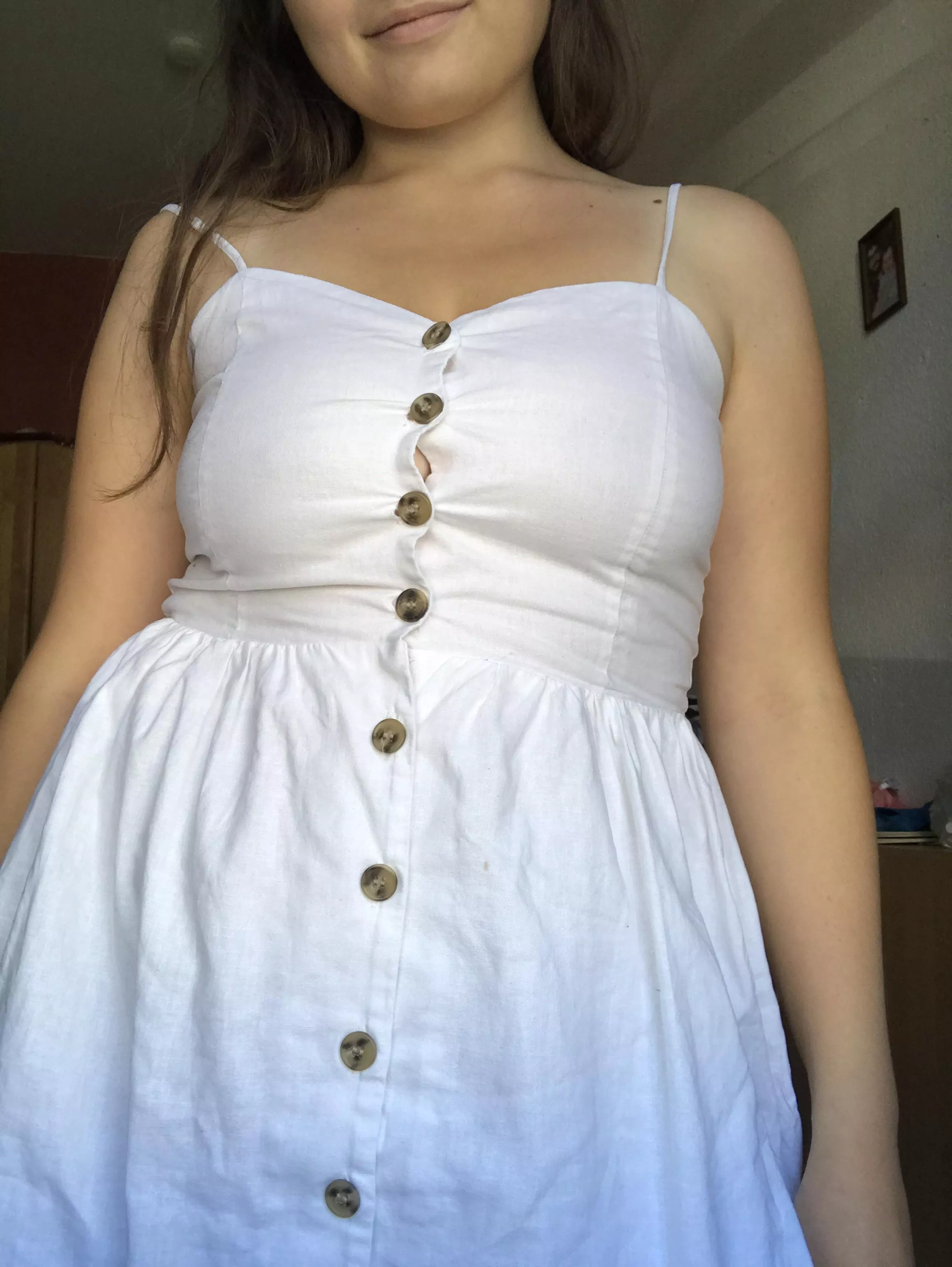 A bit subtle - my nipples are on the softer side. The further you look from, the more you can see 😊