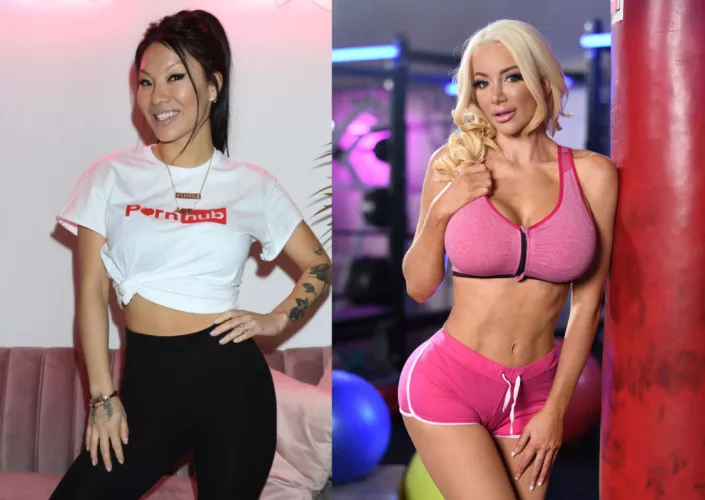 Asa Akira or Nicolette Shea