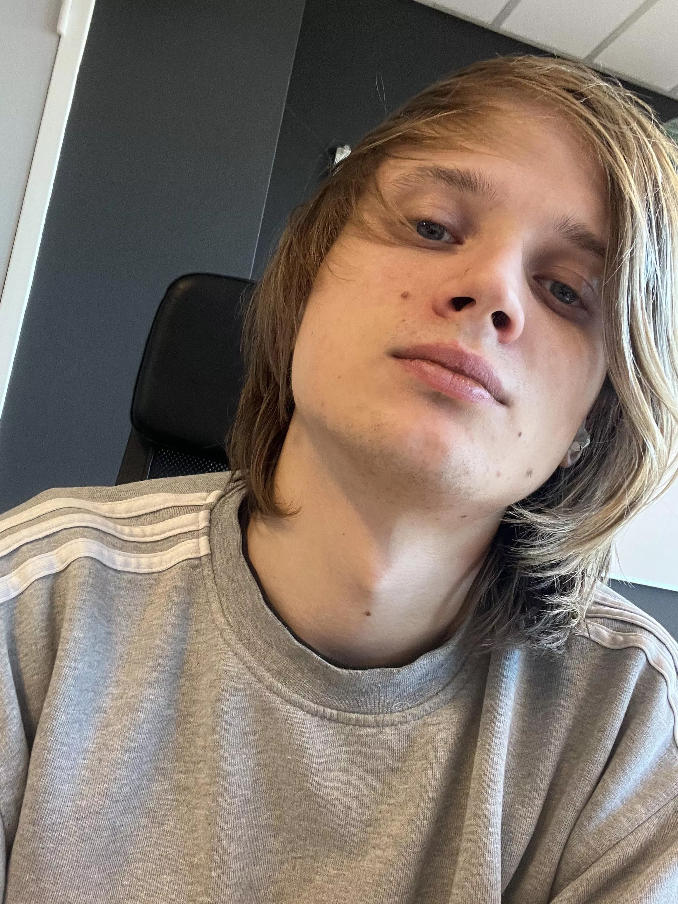 Between a need and a dire need for a haircut