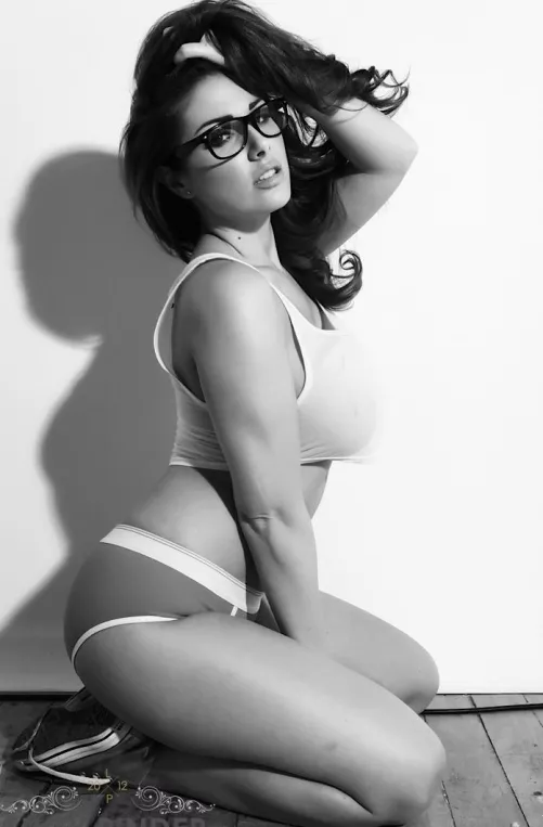 Black and White glasses.