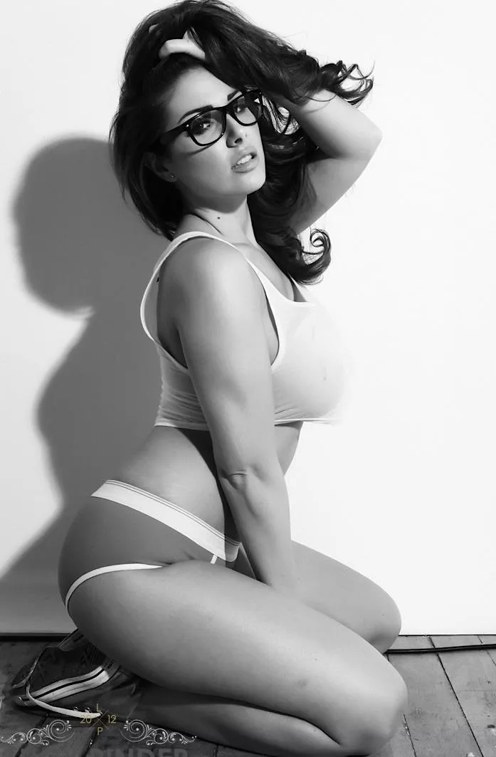 Black and White glasses.