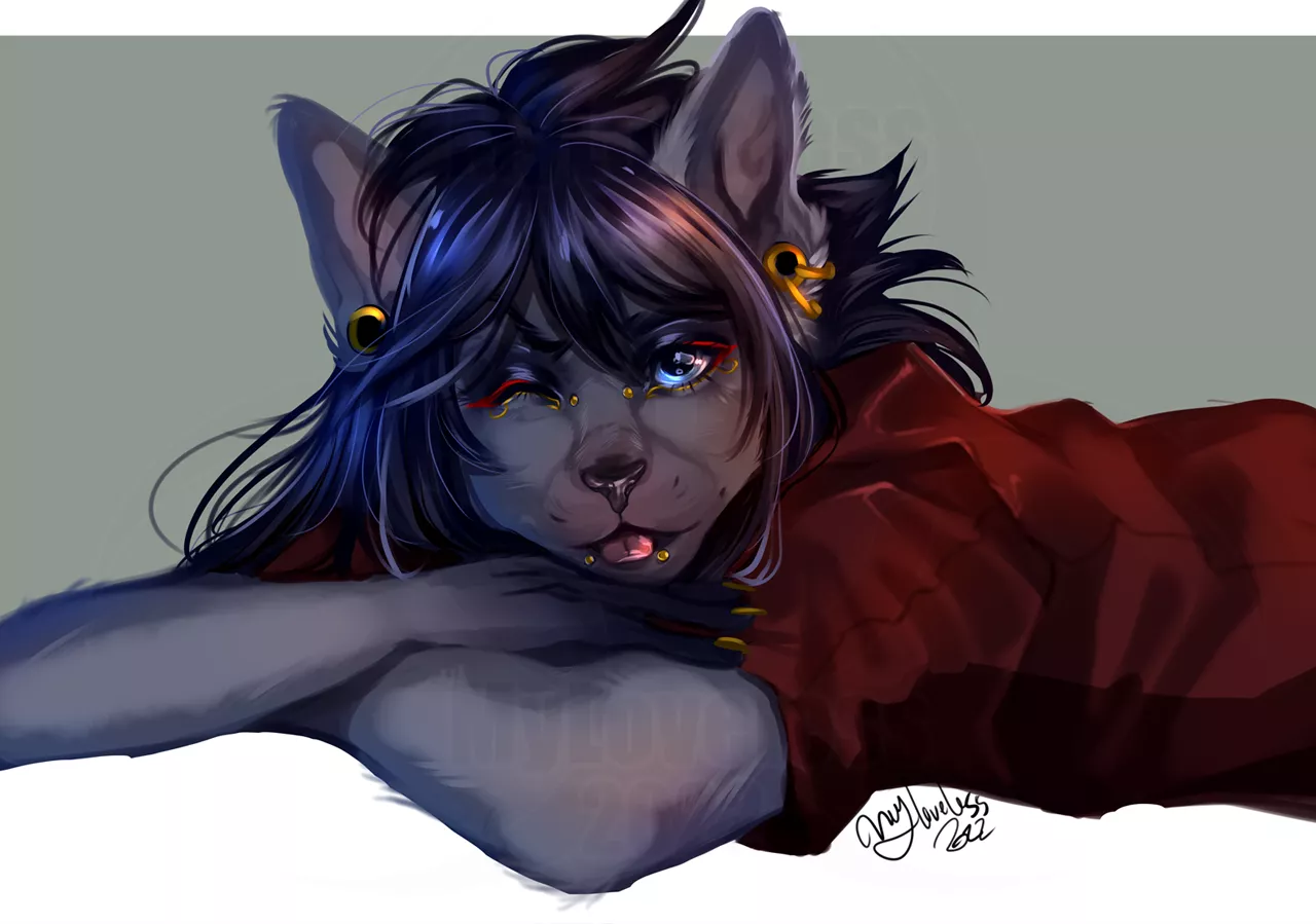 Blep! Art by Me/MyLoveless