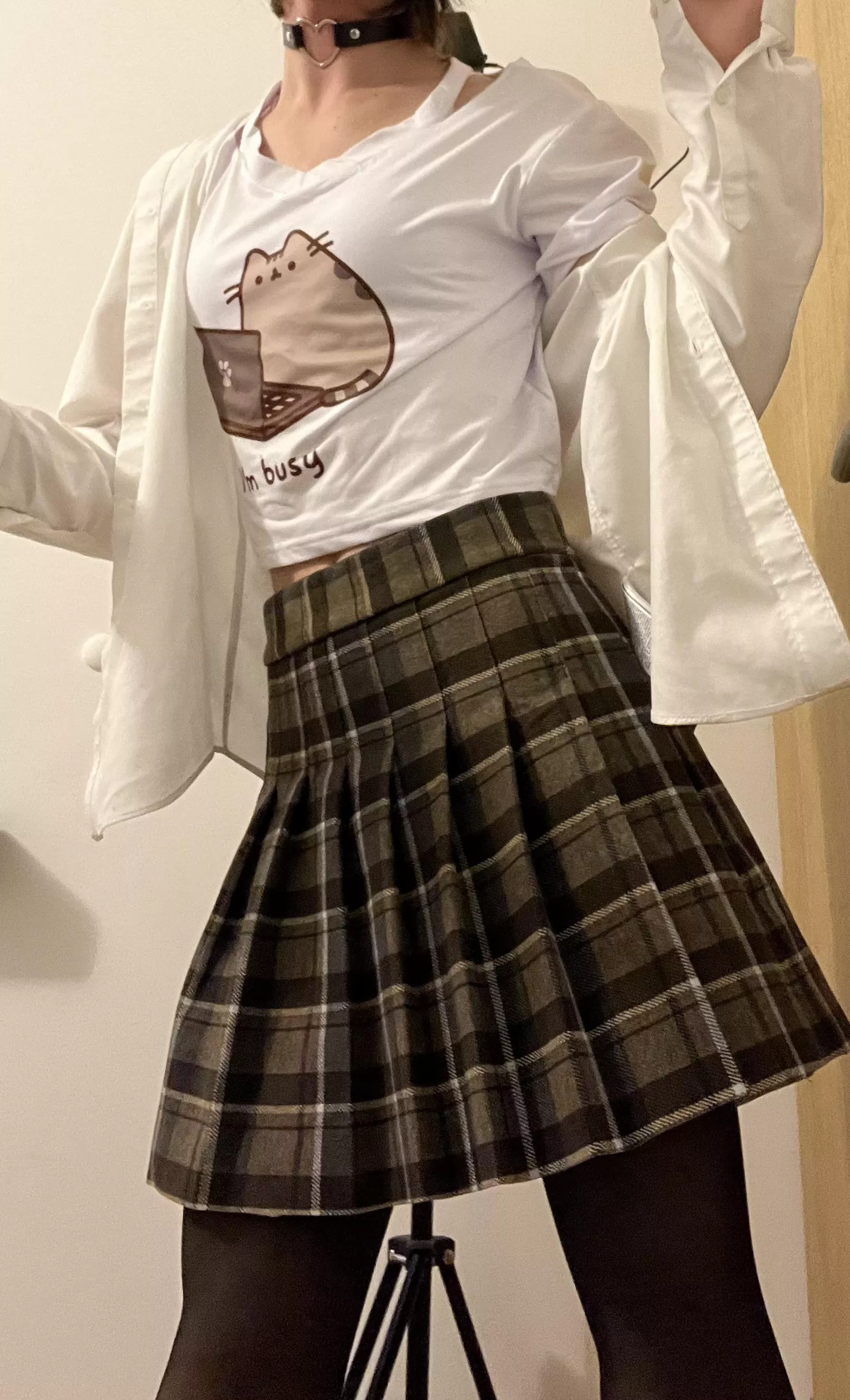 Building up the courage to go out ; ~;