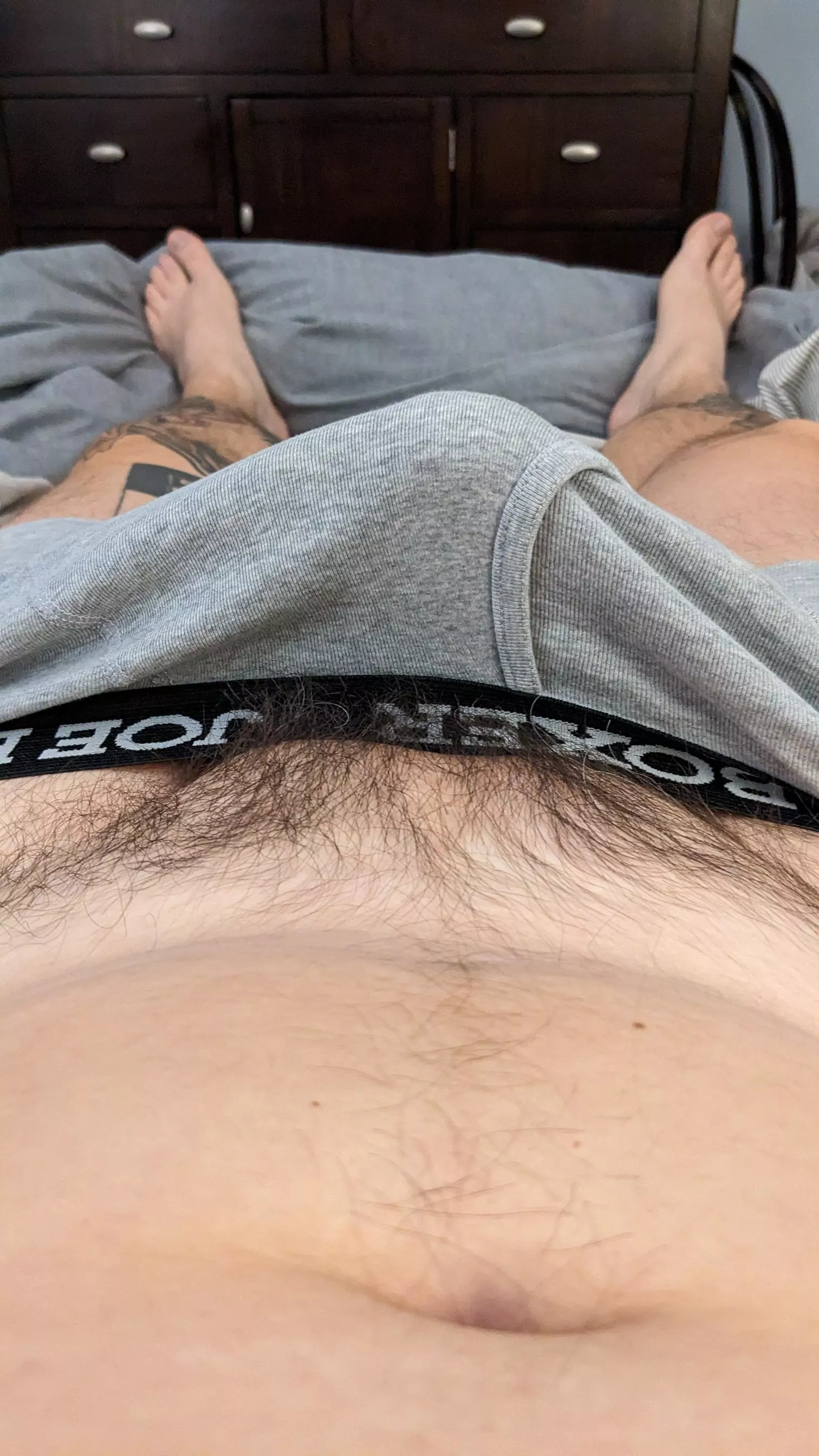 can you see my tan line?