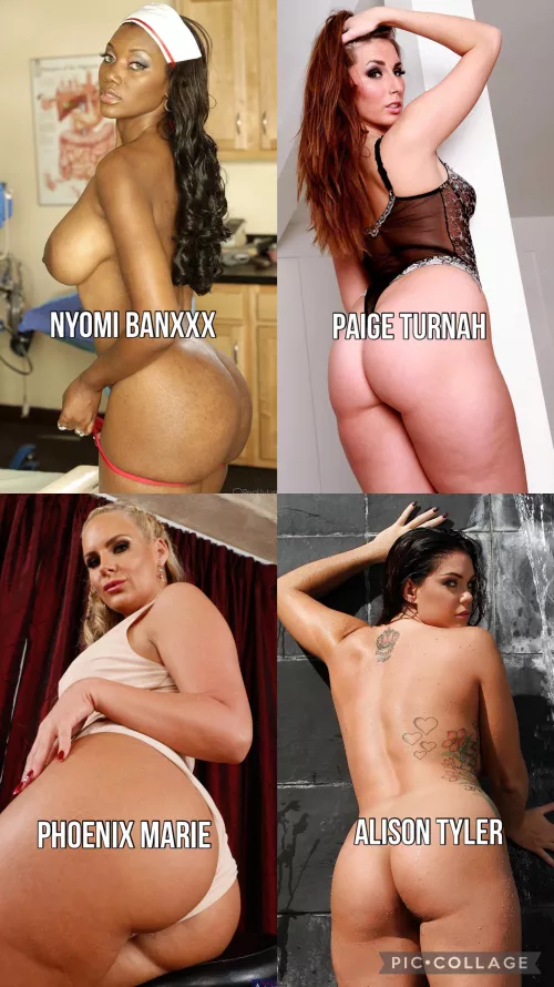 Choose your yummy big booty for tonight 🍑😋