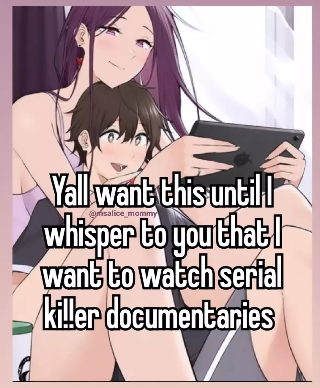 Come on, just a small binge watch for 3 hours? And then 5 hours of anime?💜✨