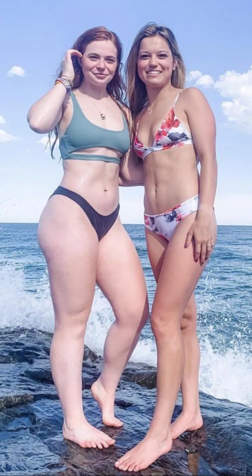 Curvy redhead or toned blonde?