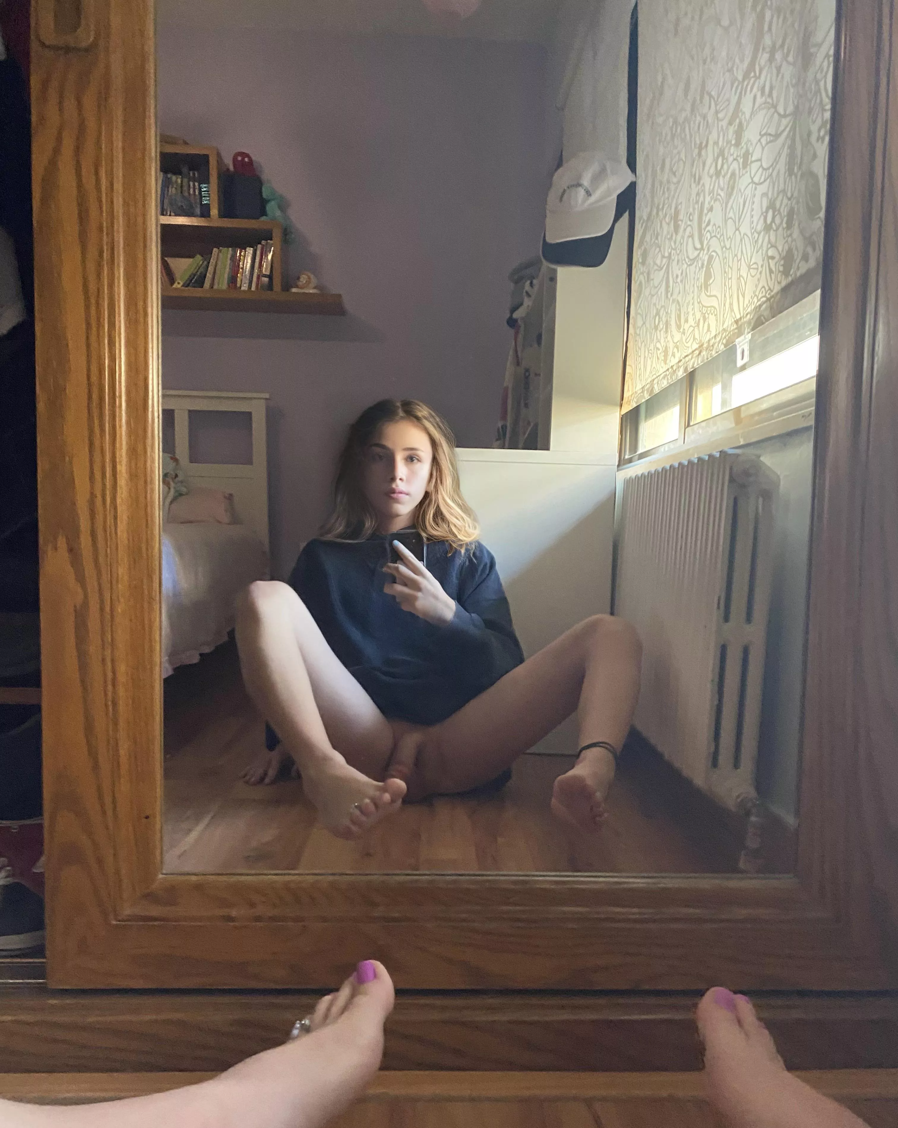 [domme] you want me on you or in you?🥺