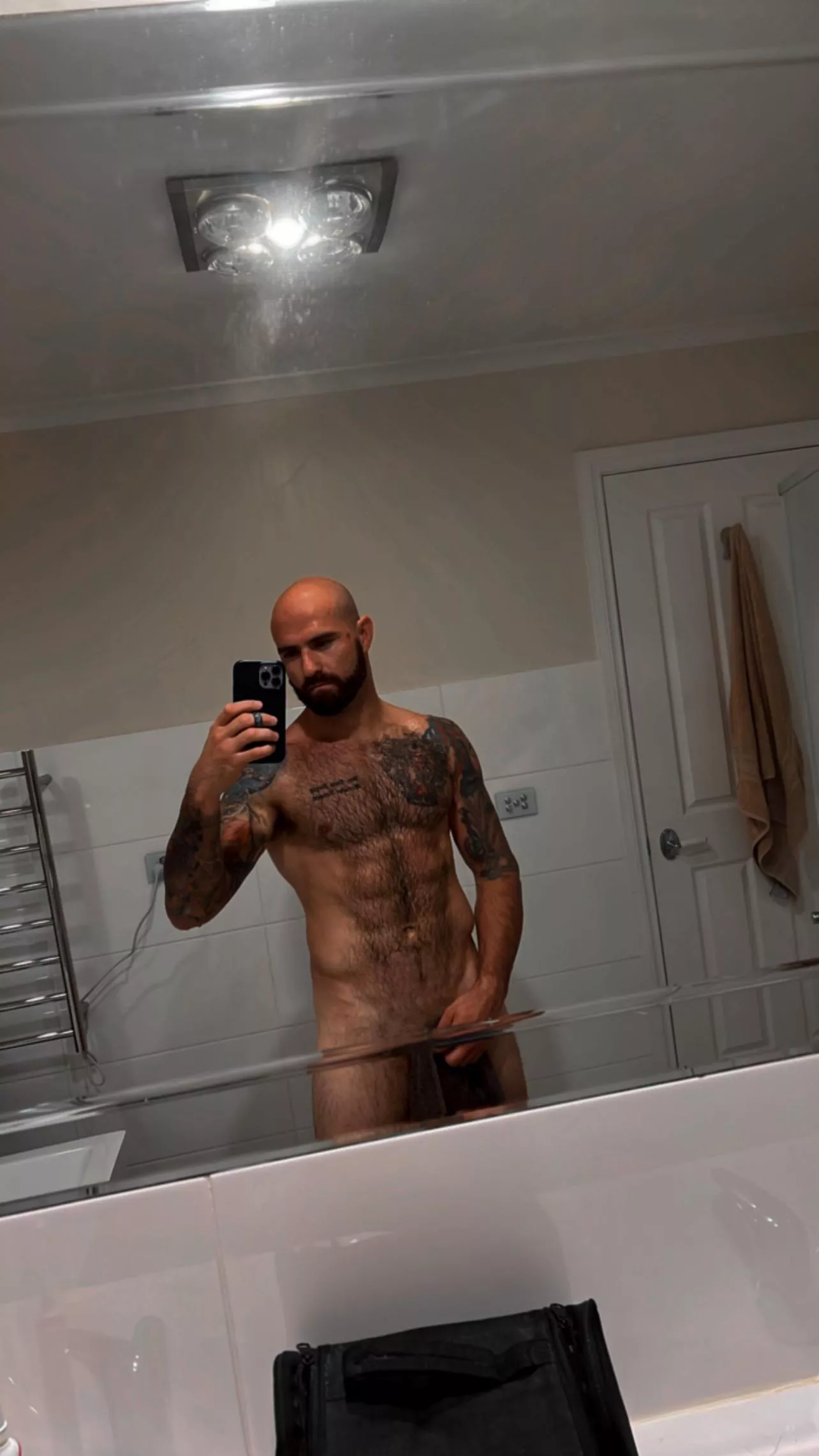 Fresh out of the shower