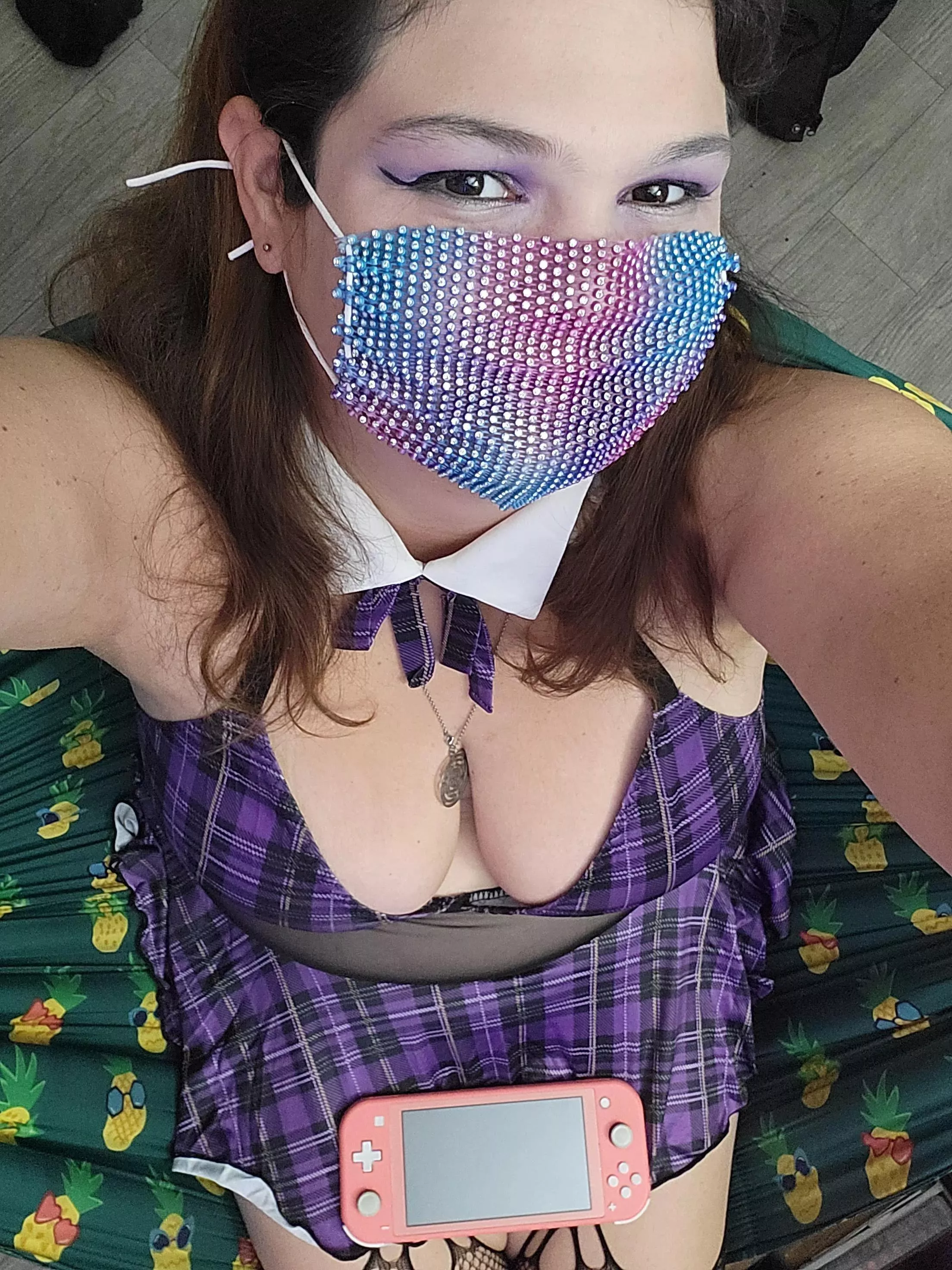 Friend code on my profile.