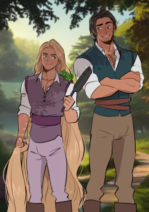 Genderbend Rapunzel (Suyohara)