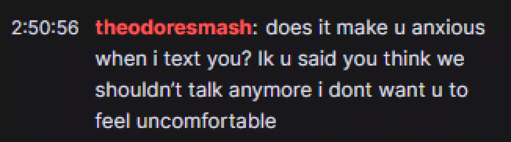 got this message in my chat randomly, I don't have any friends named Theodore or know of anyone that has my number. is this some type of bot account??