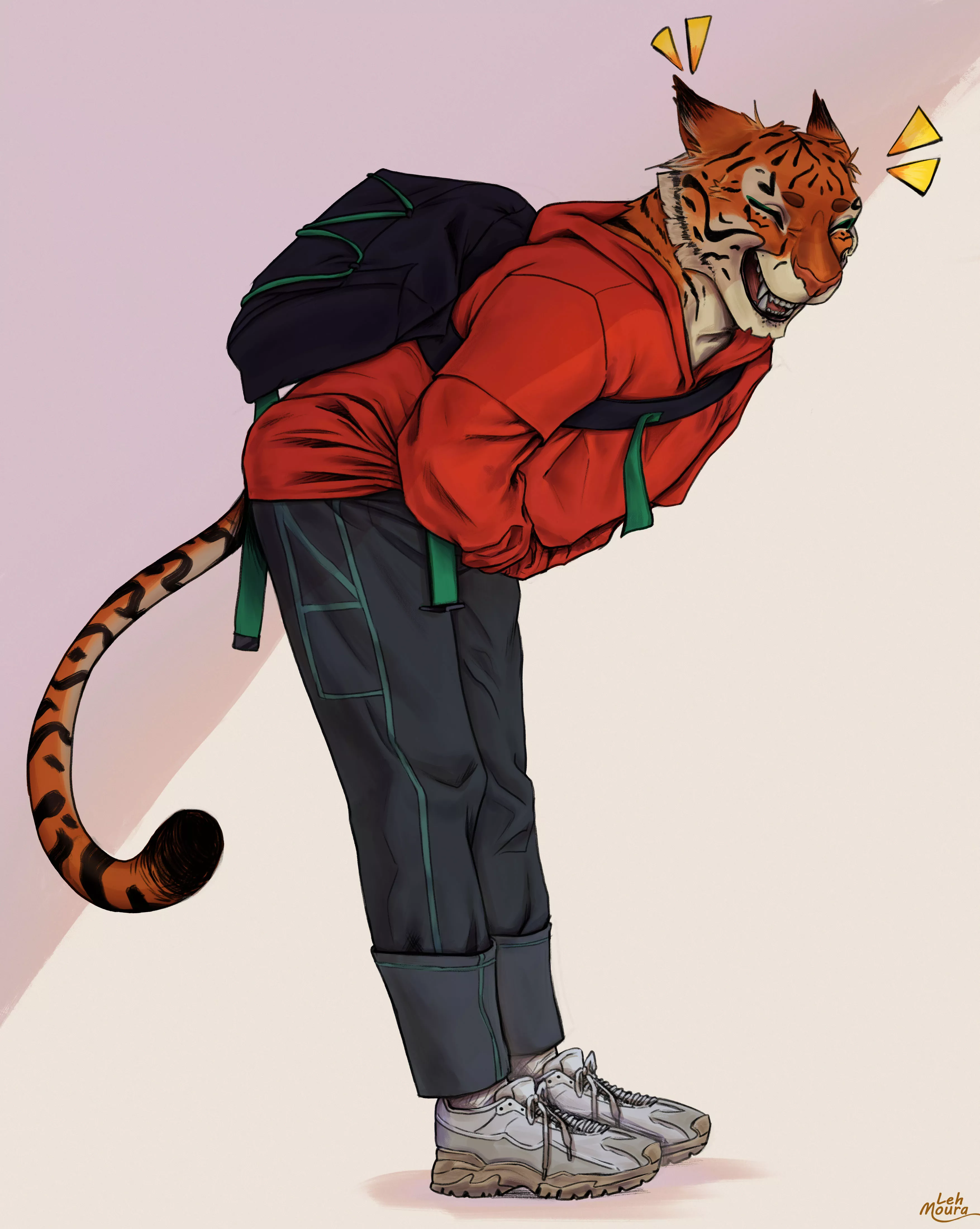 Hello everyone, I made him with the intention of being just a drawing, but I ended up liking the character a lot. Do you have any name suggestions for him?