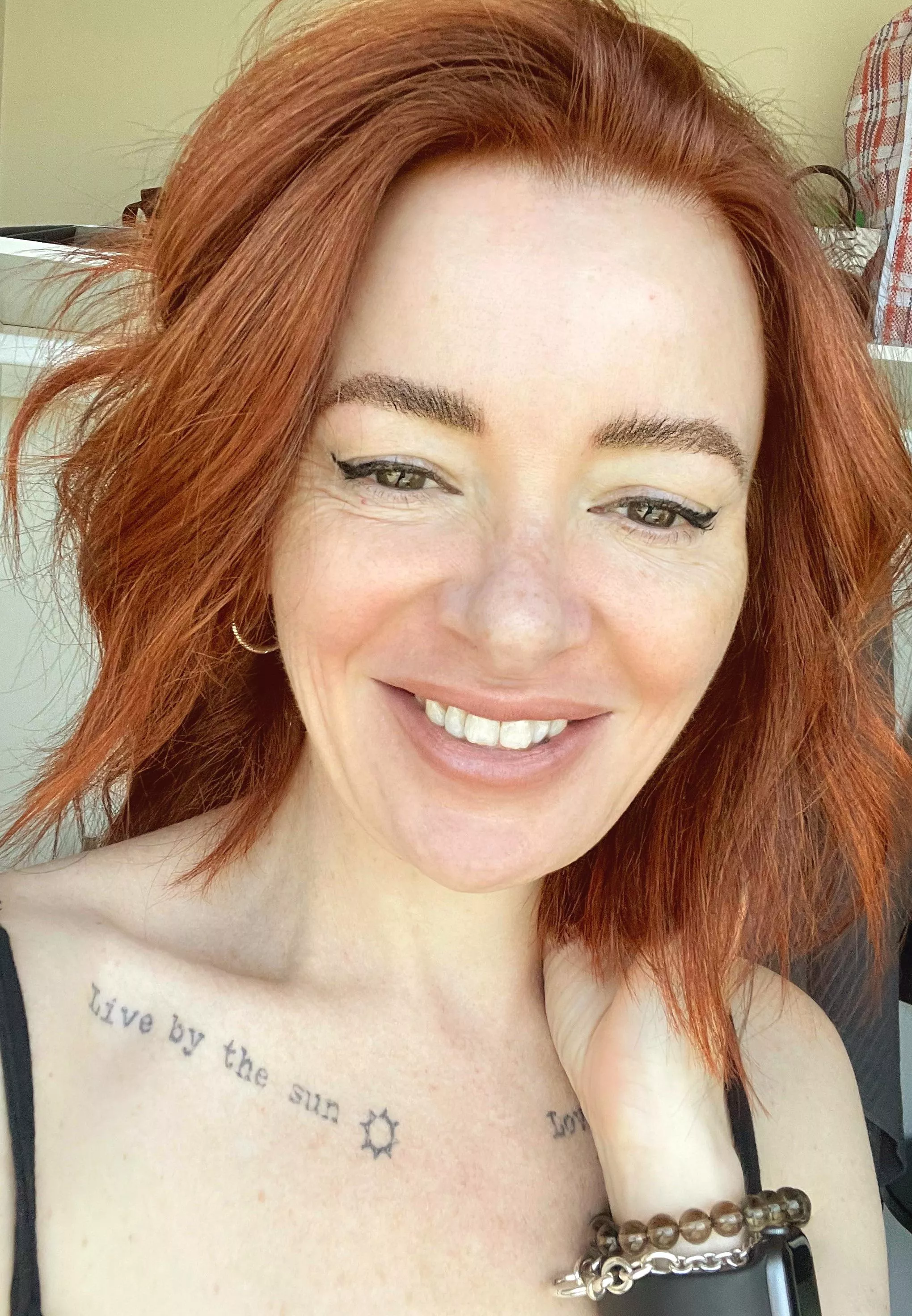 Hello, I’m from a tropical climate and I get freckles everywhere 🌞