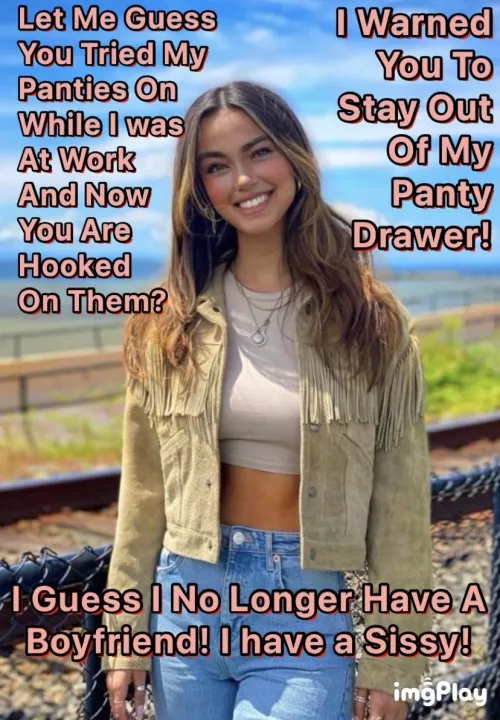 I am addicted to wearing PANTIES!