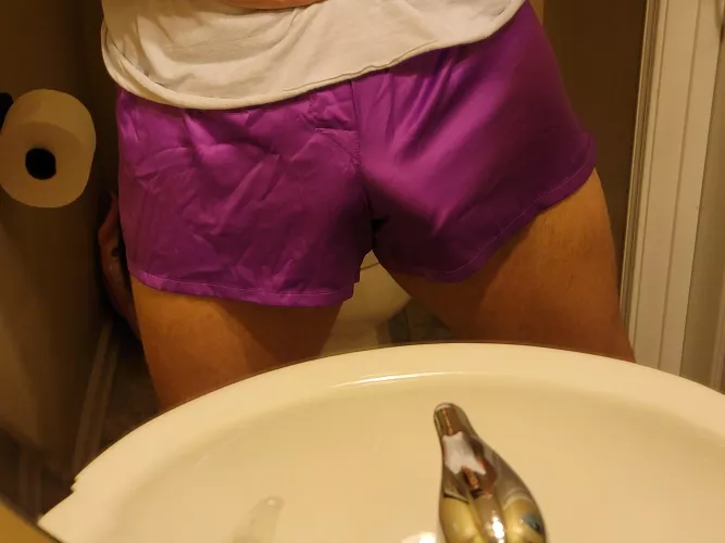 I don't wear a lot of boxers, but when I do they better be satin.