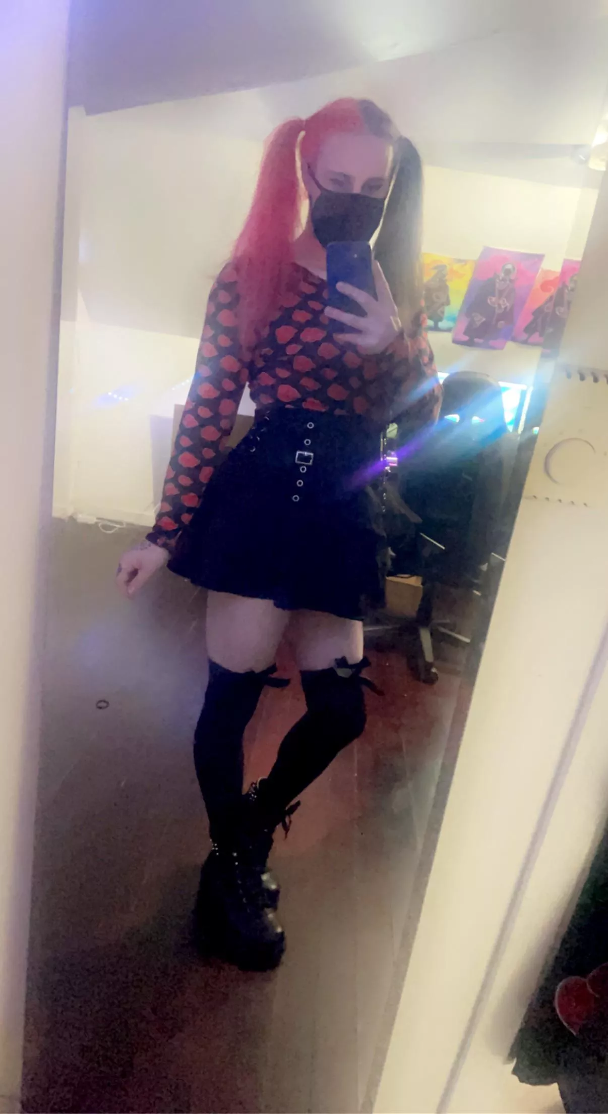 I want to go out like this but it’s so scary 😭