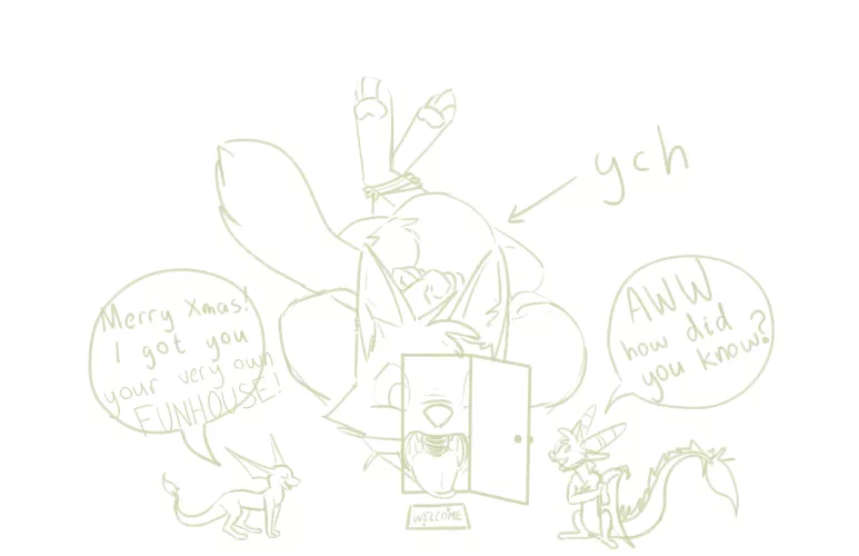 {Image} A gift for you YCH Auction (Sillydraco)