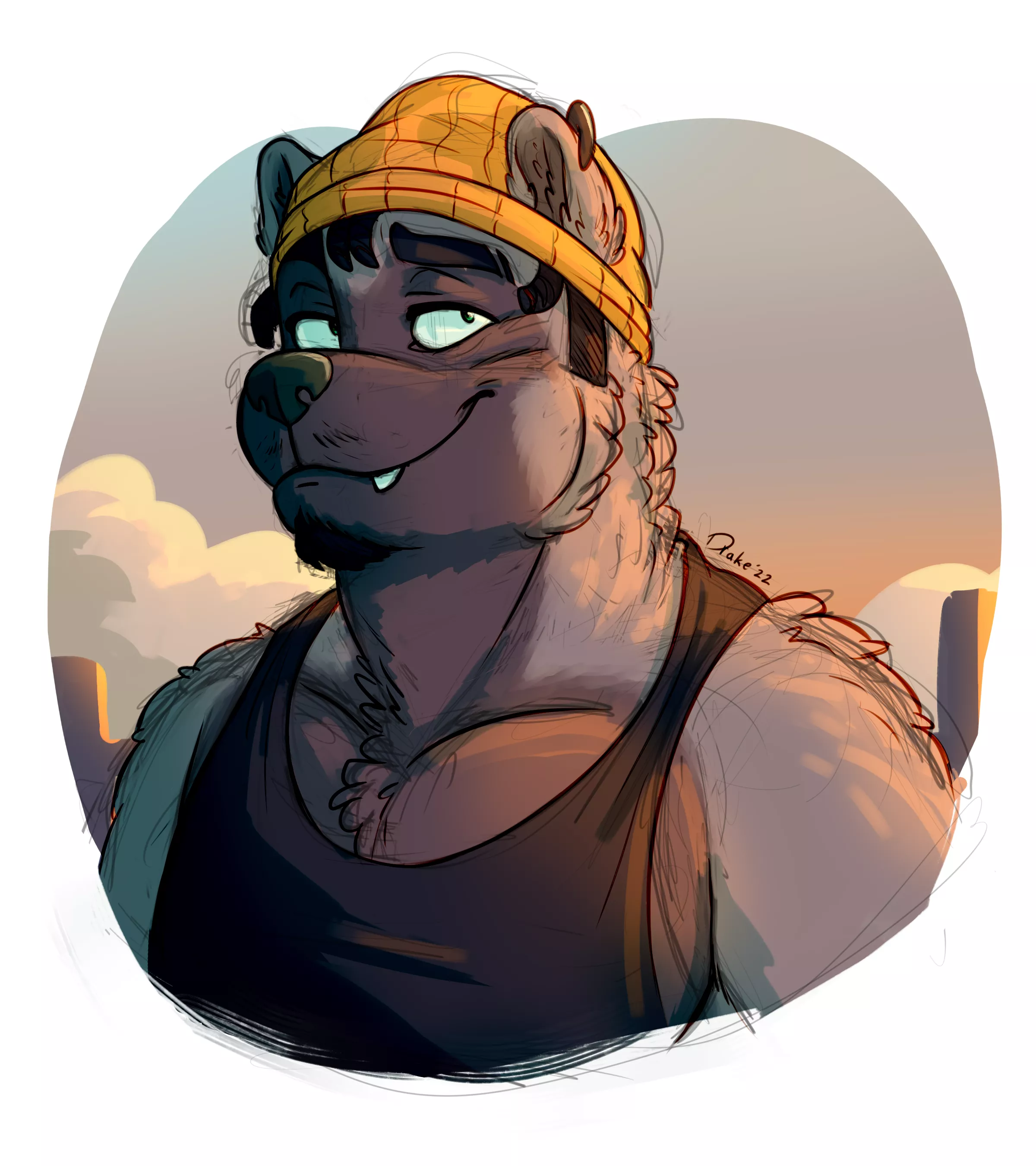 It's been a long and amazing day with him and then he hits you with this look // Art by me