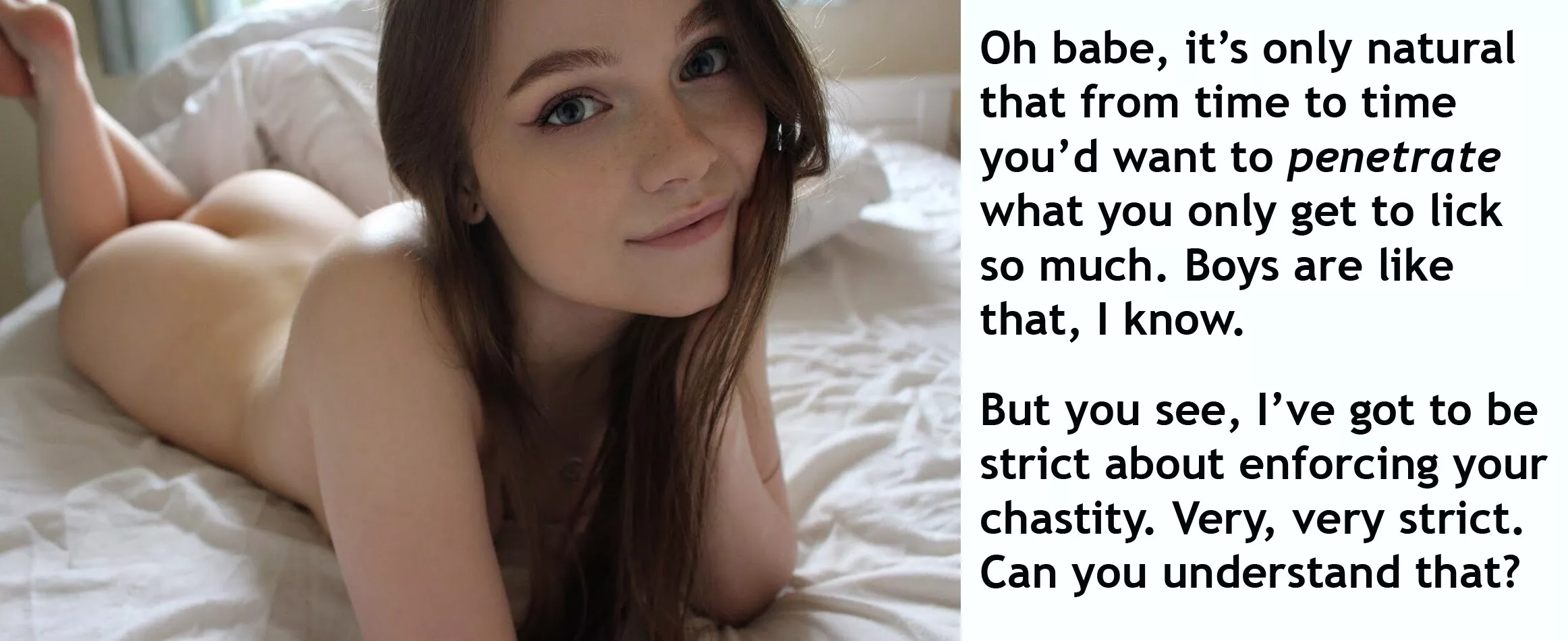 It's hard to accept but she's right