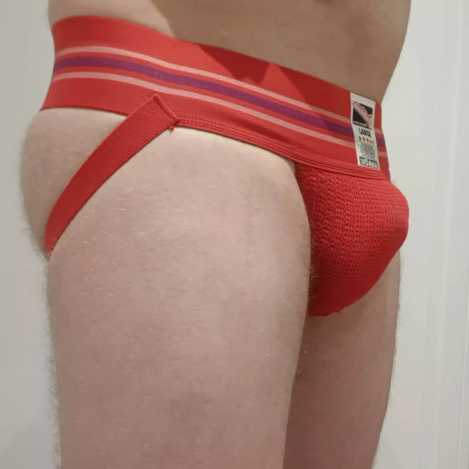 It's red. For Christmas.