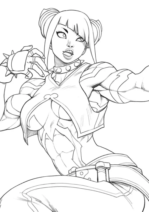 Juri (@pokkuti) [Street Fighter]