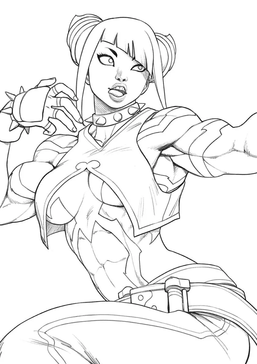 Juri (@pokkuti) [Street Fighter]