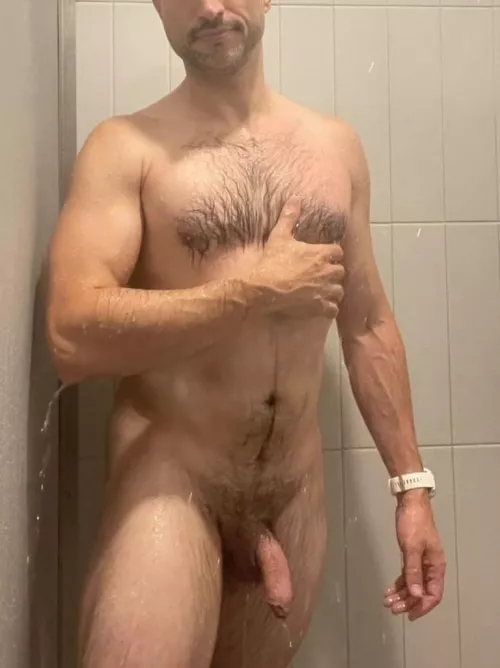 Just need to rinse off. (M43)