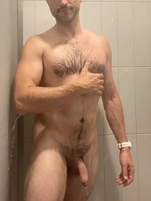 Just need to rinse off. (M43)