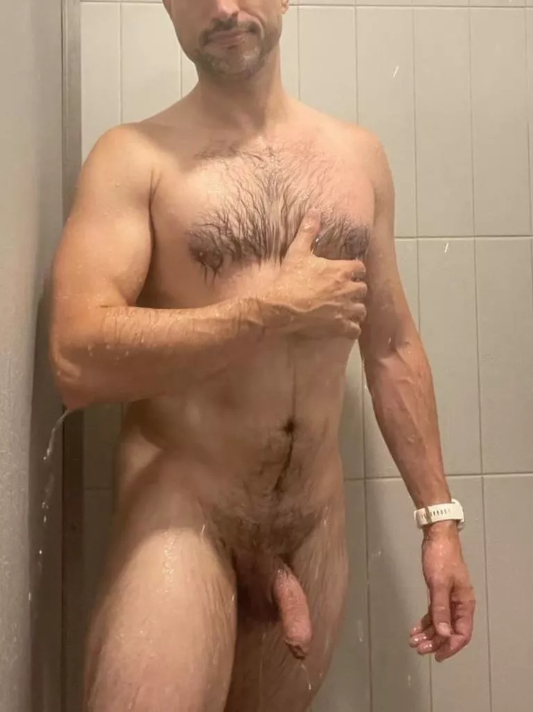 Just need to rinse off. (M43)