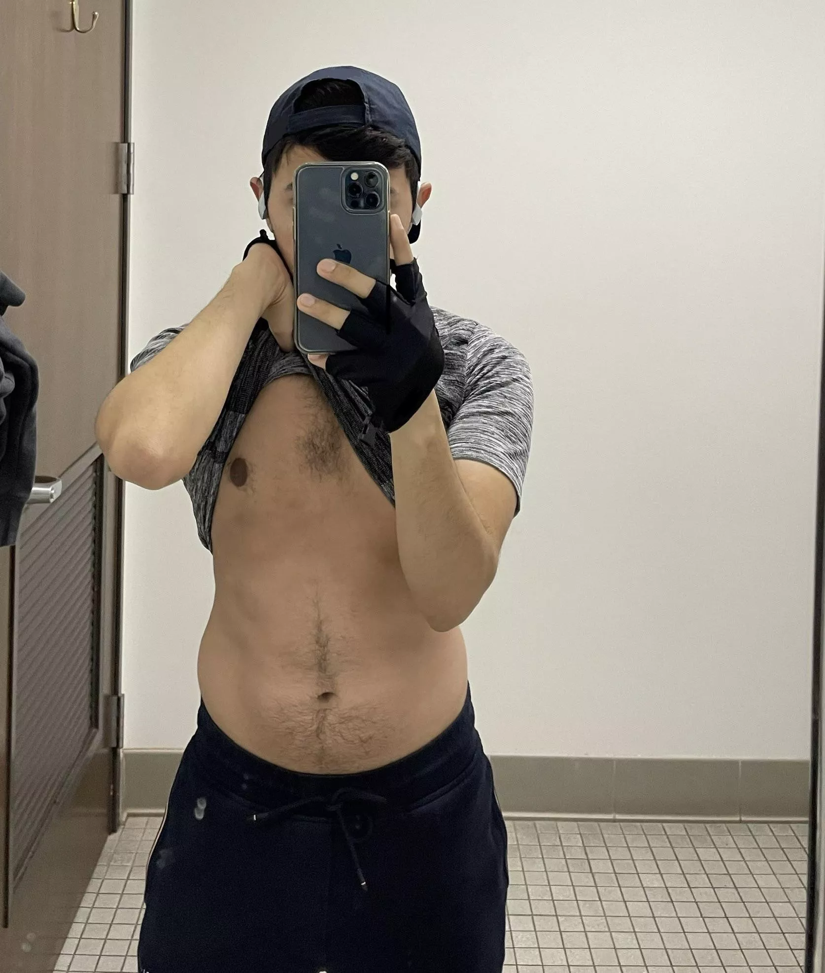 Last night at the gym