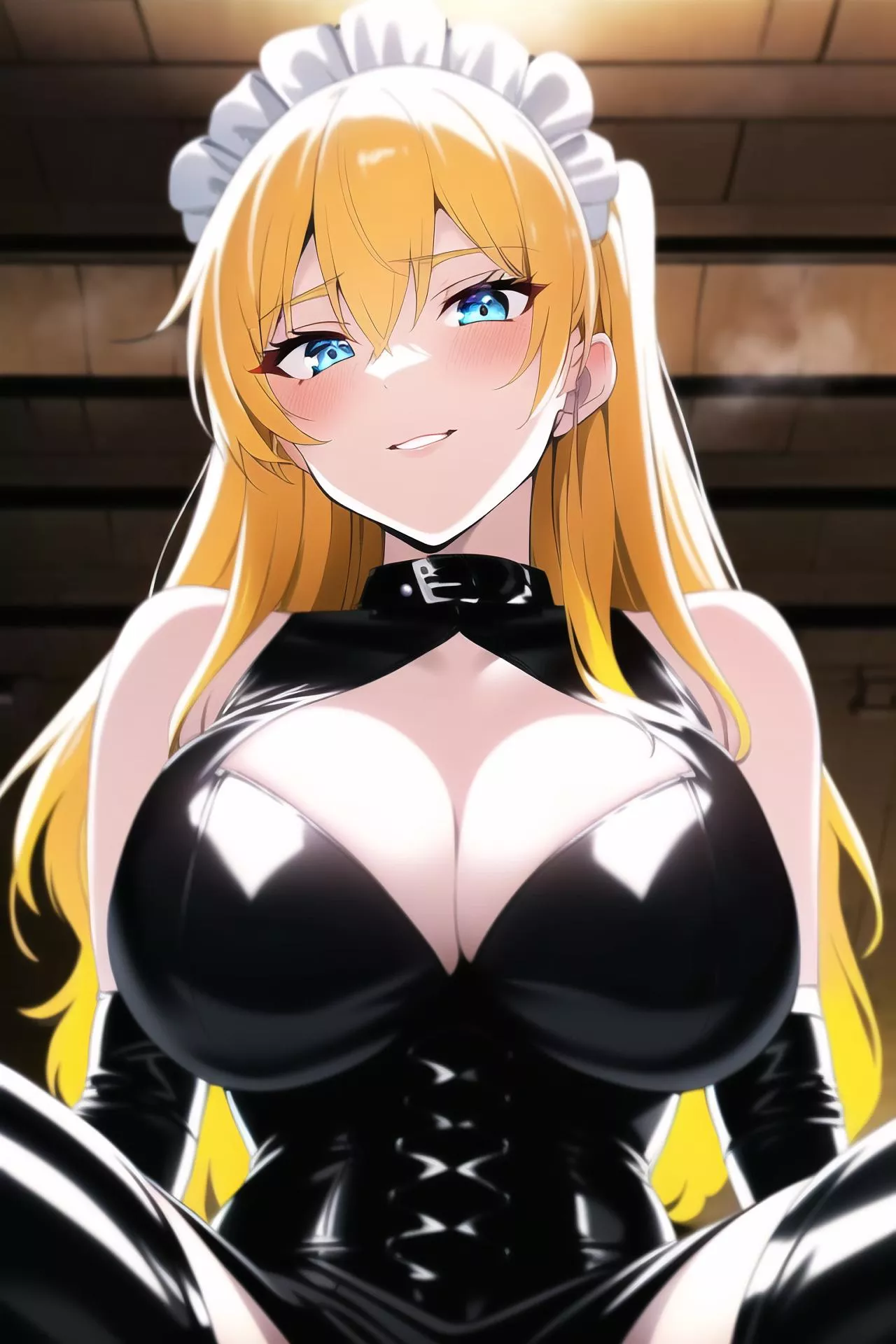 Latex Dominatrix Maid