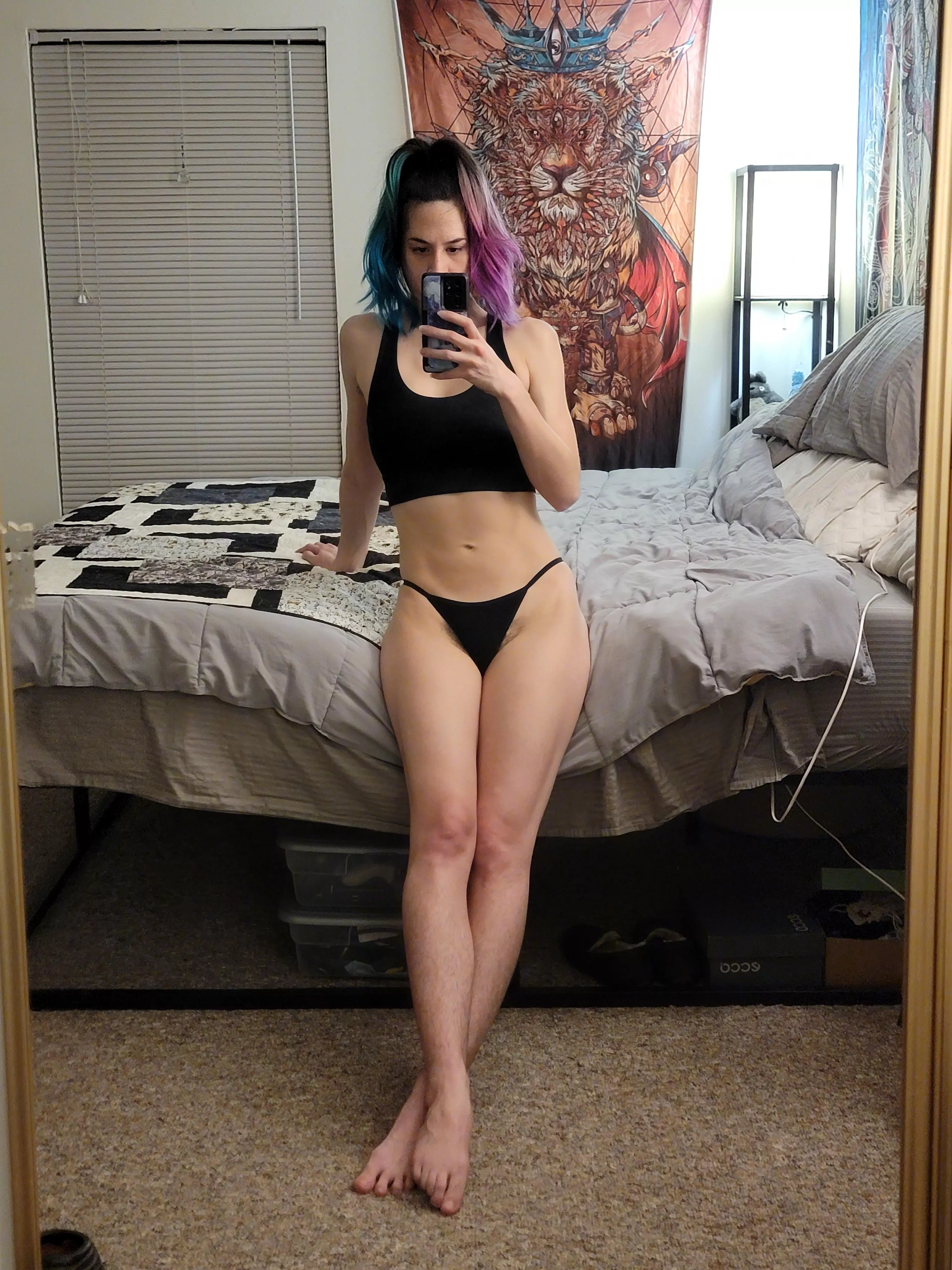 Legs [f]or days, and weeks, and months, and years....